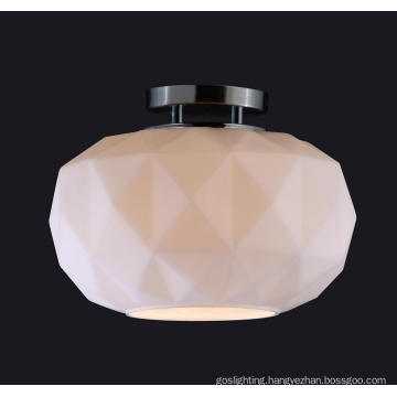 Modern High Quality Simple Glass Roon Ceiling Lamp (MX8710S-W)